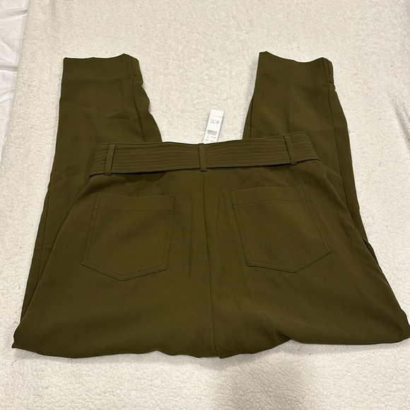 J. Crew Pleat-front easy pant in 365 crepe -moss size 10 - Picture 3 of 4